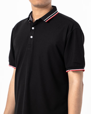 Classic Colorblock Lapel Polo Shirt