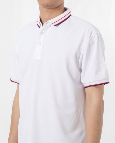 Classic Colorblock Lapel Polo Shirt