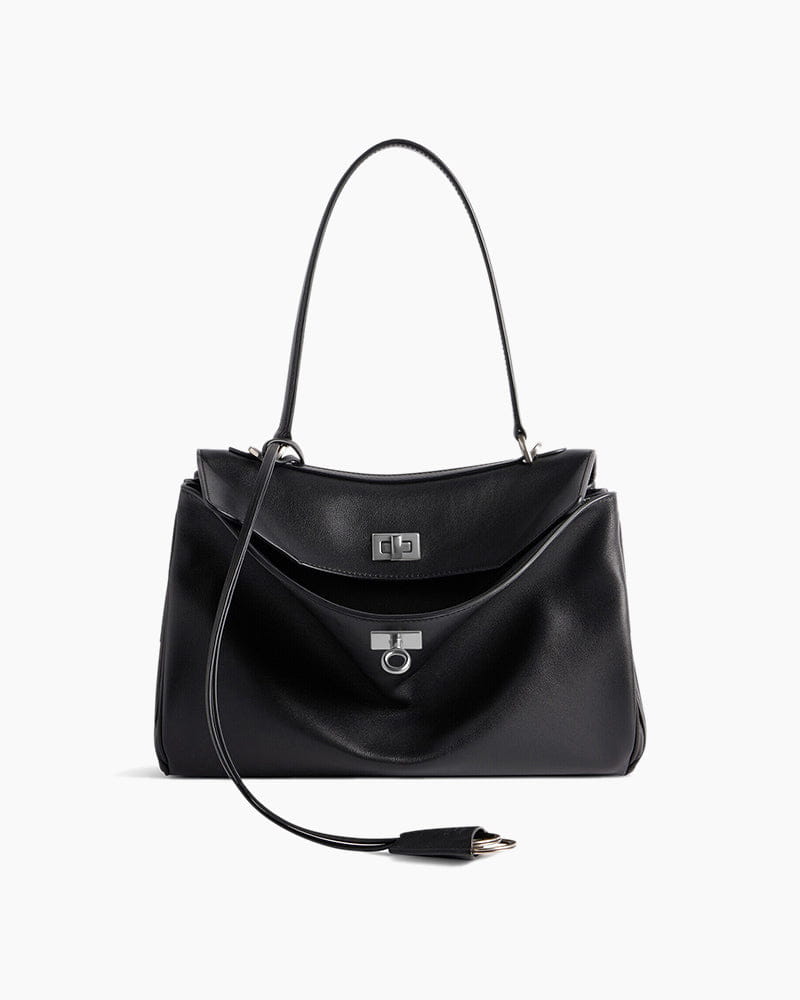 Women's Vintage Oil Waxed Leather Tote Bag Main image