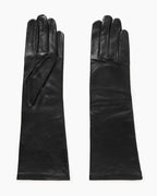 Black Lambskin Leather Gloves