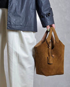 Women's Polo Play Suede Large Tote Bag