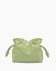 Vespera Mini Calfskin Clutch Light Pear