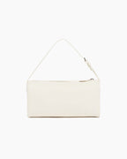 Vespera 90s White Leather Handle Bag