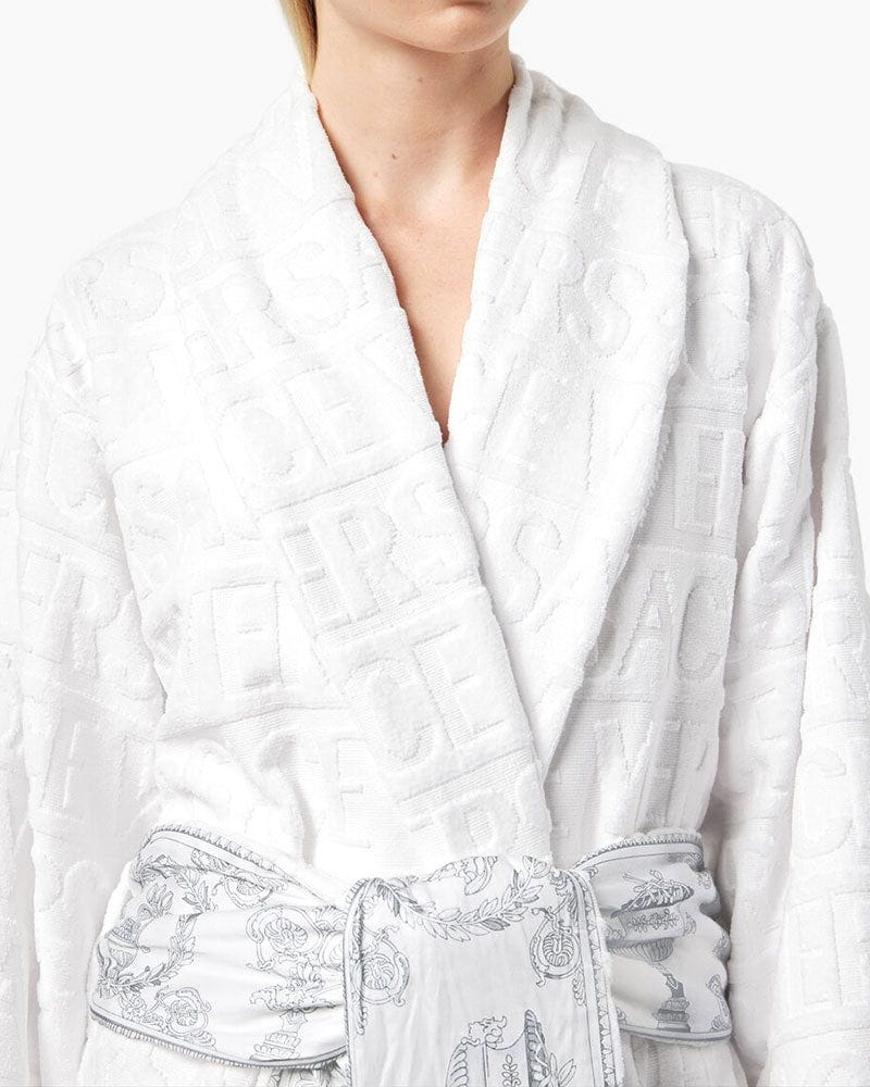 Women's Cotton Terry Baroque Bathrobe