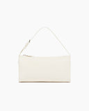 Vespera 90s White Leather Handle Bag
