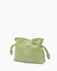 Vespera Mini Calfskin Clutch Light Pear