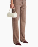 Vespera 90s White Leather Handle Bag