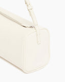 Vespera 90s White Leather Handle Bag