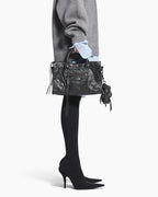 Women's black  LA City Calfskin Bag Small