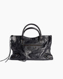 Women's black LA City Calfskin Bag Medium