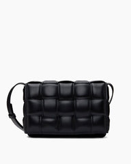 Luxe Weave Puff Shoulder Bag