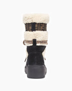 Women's Suede Shearling Ski Boots