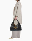 Luxurious Pebbled Leather Shoulder Bag