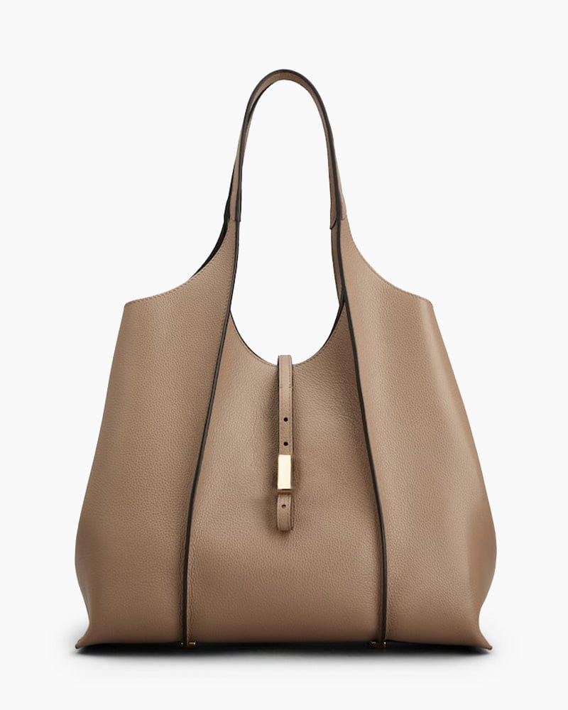 T Timeless Leather Tote Bag for Everyday Use