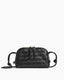 Women's Concert Pouch Intrecciato Leather Shoulder Bag