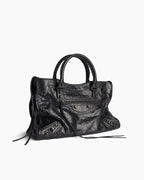 Women's black  LA City Calfskin Bag Mini