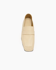 Square Loafer in Leather