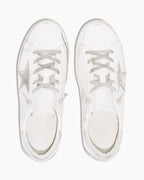 Women's Super Star Distressed Leather Low Top Sneakers