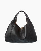 Luxurious Pebbled Leather Shoulder Bag