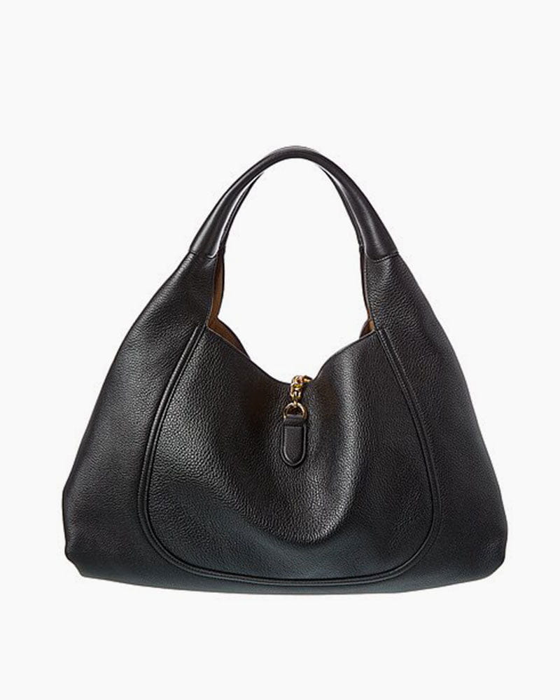 Luxurious Pebbled Leather Shoulder Bag