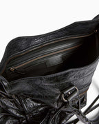 Women's black LA City Calfskin Bag Medium