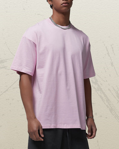 Large Size 230g Double Yarn Cotton T-shirt