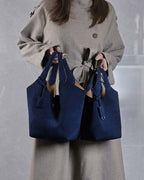 Women's Polo Play Suede Large Tote Bag