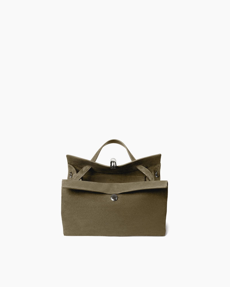 Small Leather Valerie Tote Bag