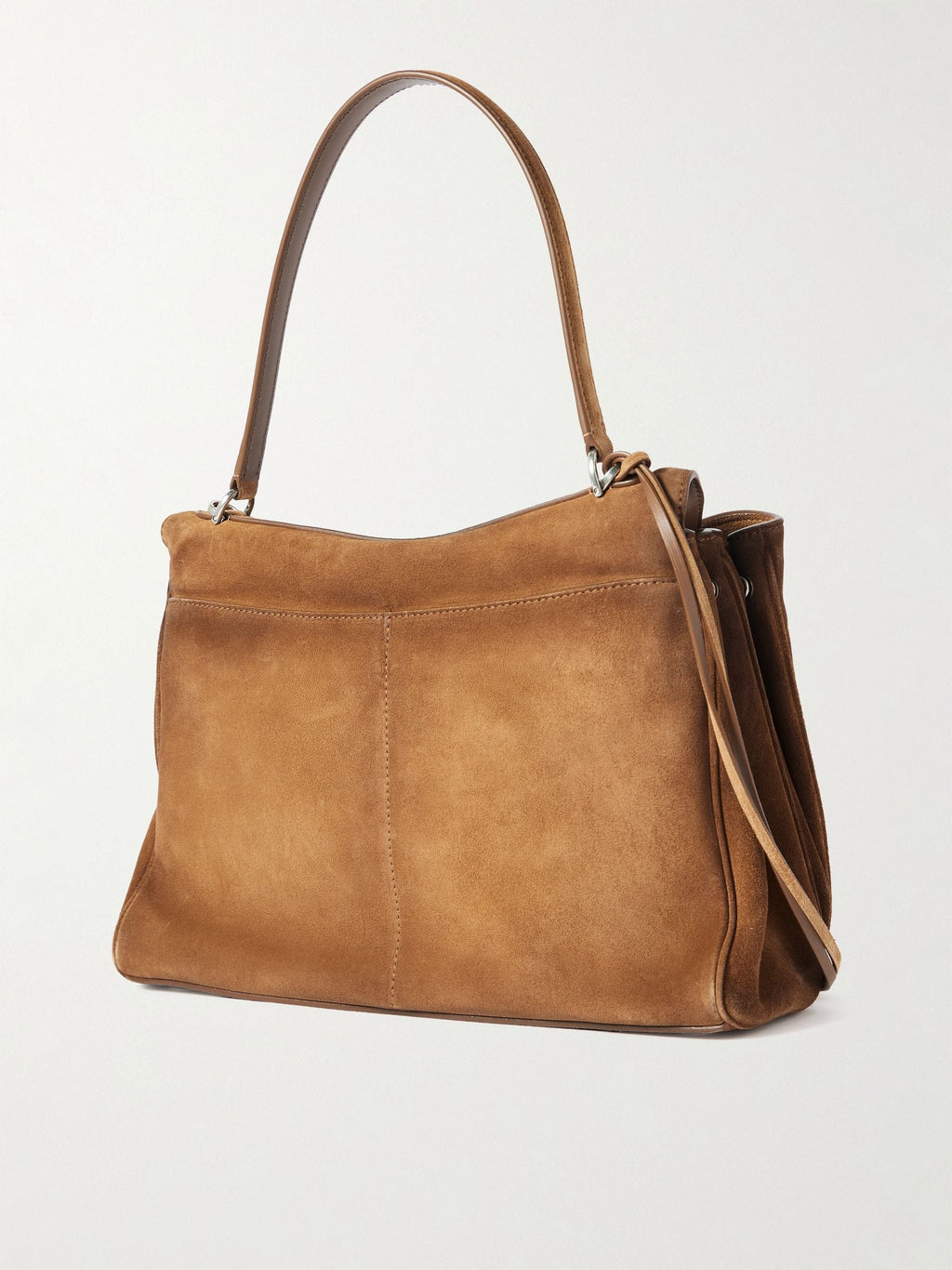 Medium Suede Shoulder Bag