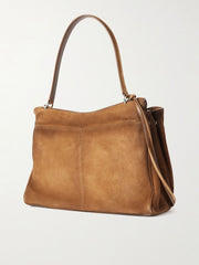 Medium Suede Shoulder Bag