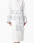Women's Cotton Terry Baroque Bathrobe