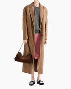 P-Style Medium Suede Shoulder Bag