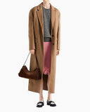 P-Style Medium Suede Shoulder Bag