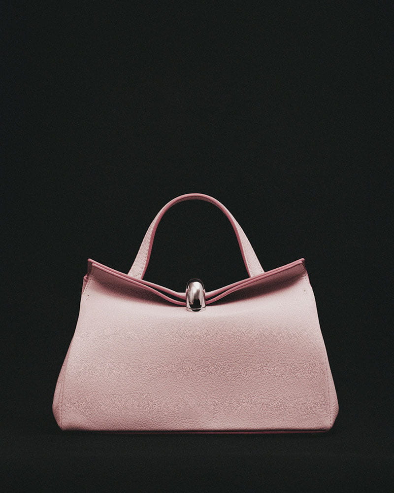 Small Leather Valerie Tote Bag