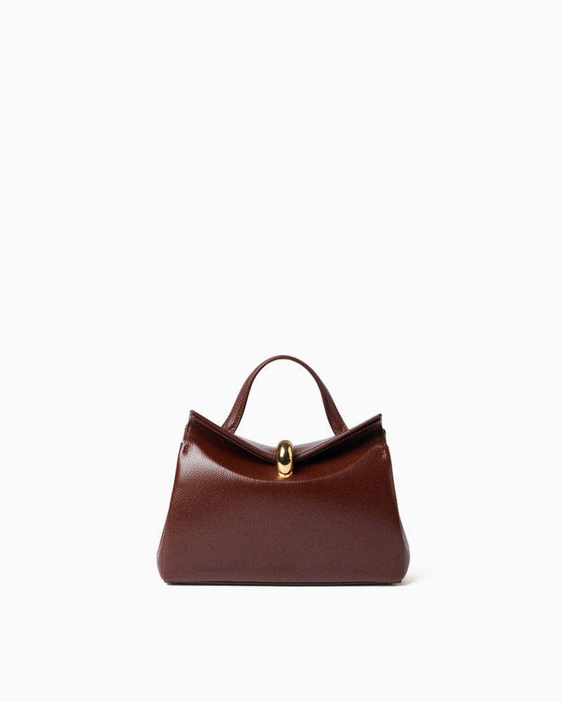 Small Leather Valerie Tote Bag