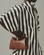 Small Leather Valerie Tote Bag