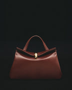 Small Leather Valerie Tote Bag