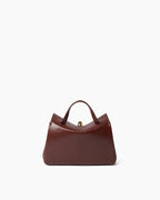 Small Leather Valerie Tote Bag