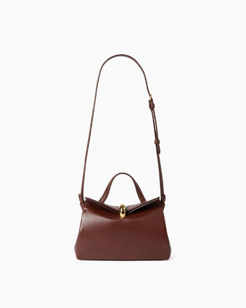 Small Leather Valerie Tote Bag