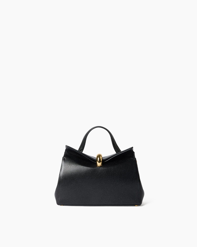 Small Leather Valerie Tote Bag