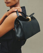 Small Leather Valerie Tote Bag