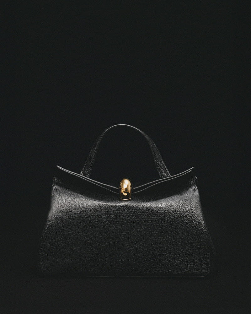 Small Leather Valerie Tote Bag