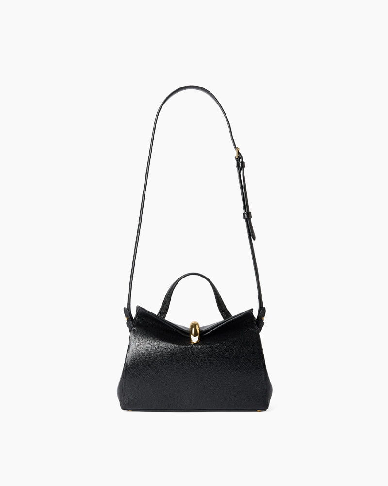 Small Leather Valerie Tote Bag