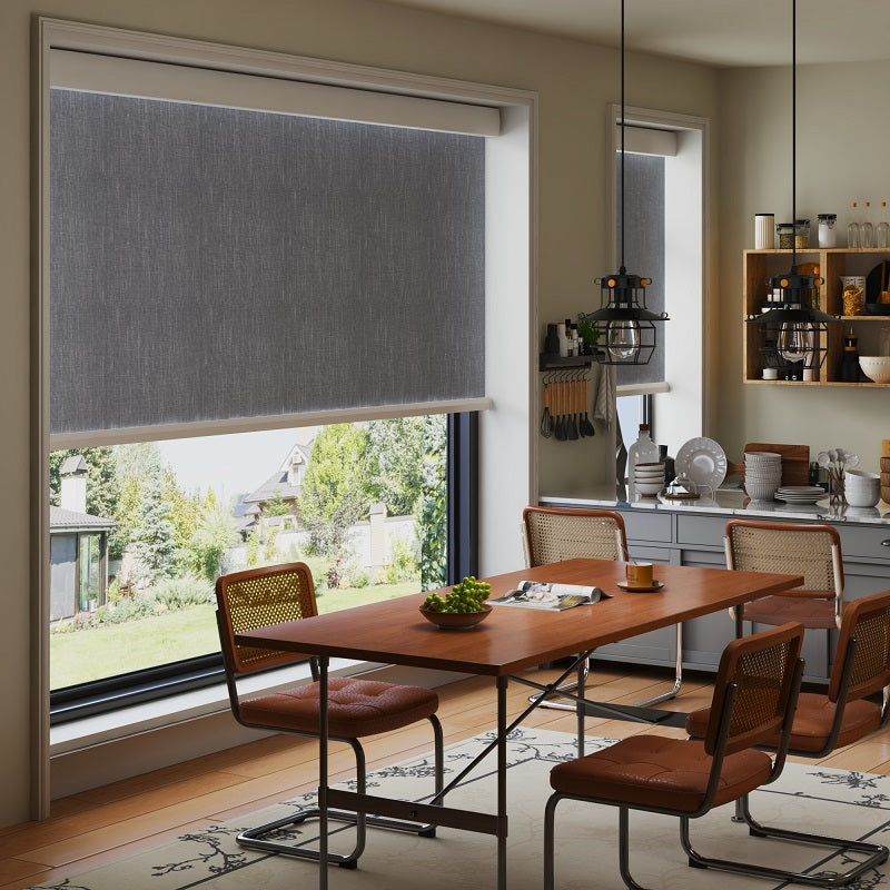 EaseCoo Motorized 100% Blackout Roller Shades