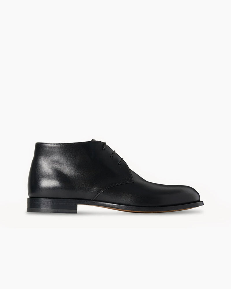 Men Pascal Bootie Black in Leather