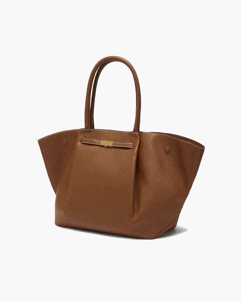 Women's New York Belted Leather Tote Bag