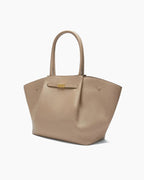 Women's New York Belted Leather Tote Bag