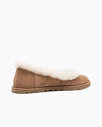 Women's U Style Brown Ballet Flats