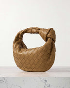 Mini Knotted Intrecciato Leather Tote