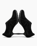 The Retro Amis Suede High Heel Sneakers-Black